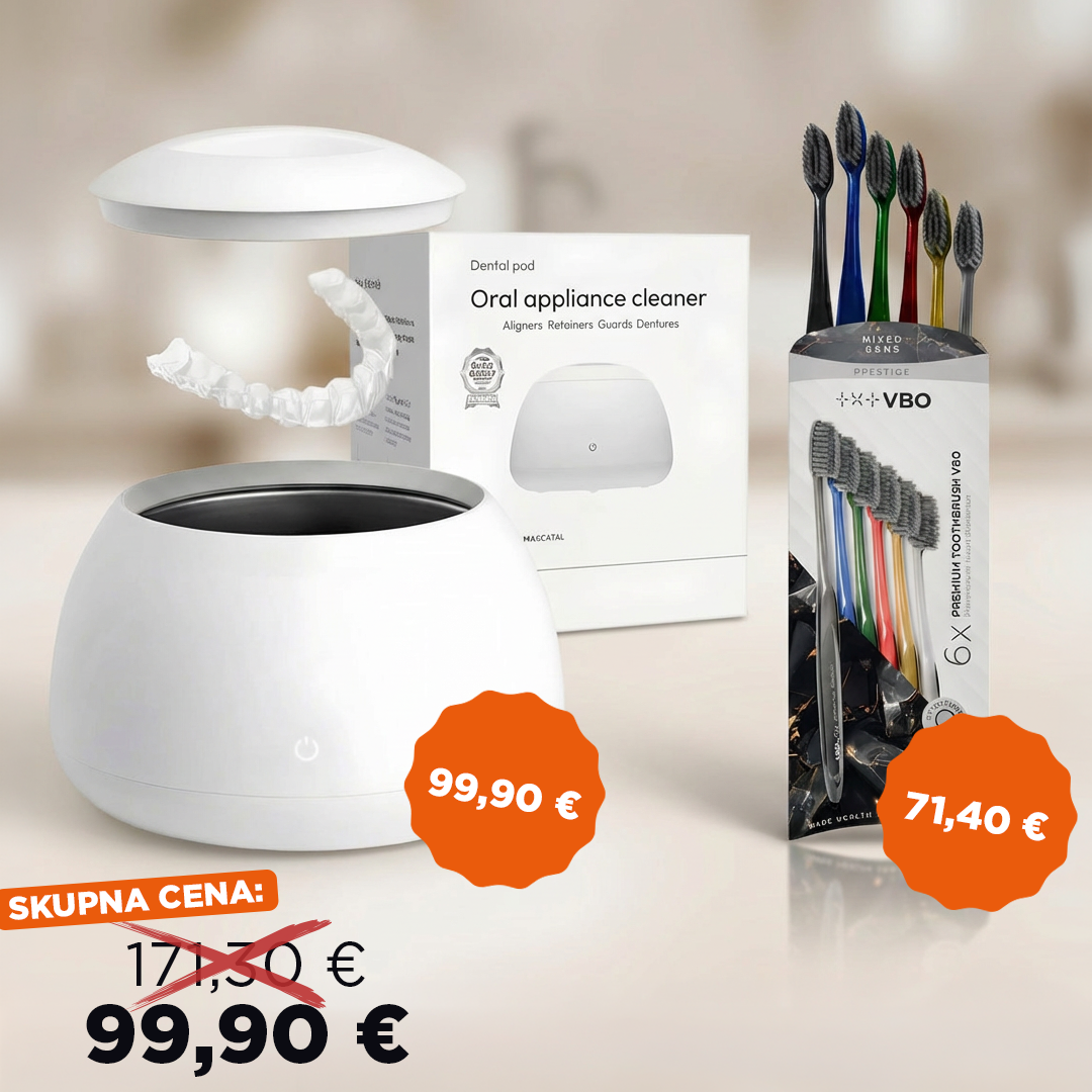 Zima Dental Pod – ultrazvočna čistilna naprava - Arktično bela, 1